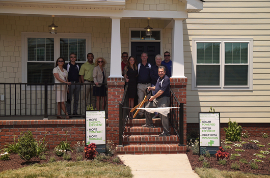 Virginia developer builds `zero energy home in six months